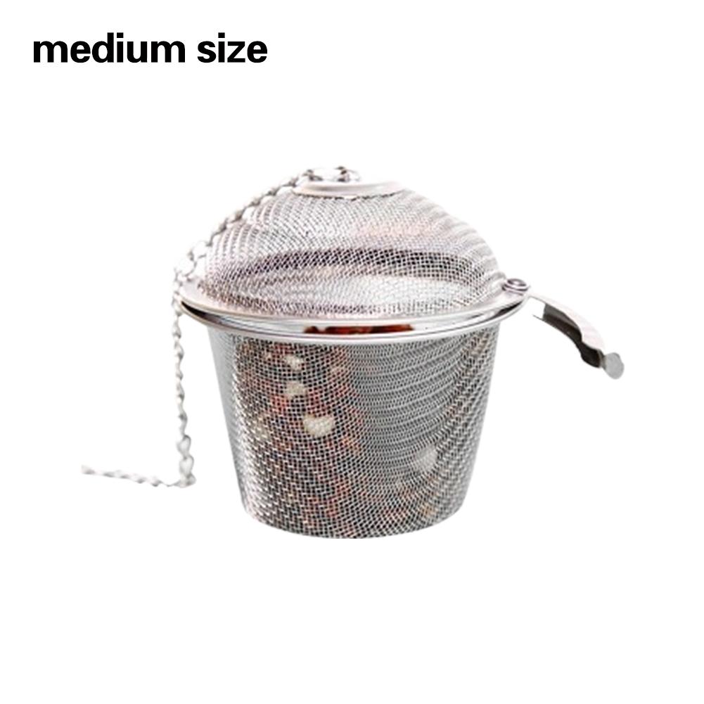 1PCS 304Stainless Steel Tea Strainer Infuser Ball Spice Filter For Kitchen Brewing Loose Leaf Tea Cooking Soup Herbs Tools
1PCS 304Stainless Steel Tea Strainer Infuser Ball Spice Filter For Kitchen Brewing Loose Leaf Tea Cooking Soup Herbs Tools