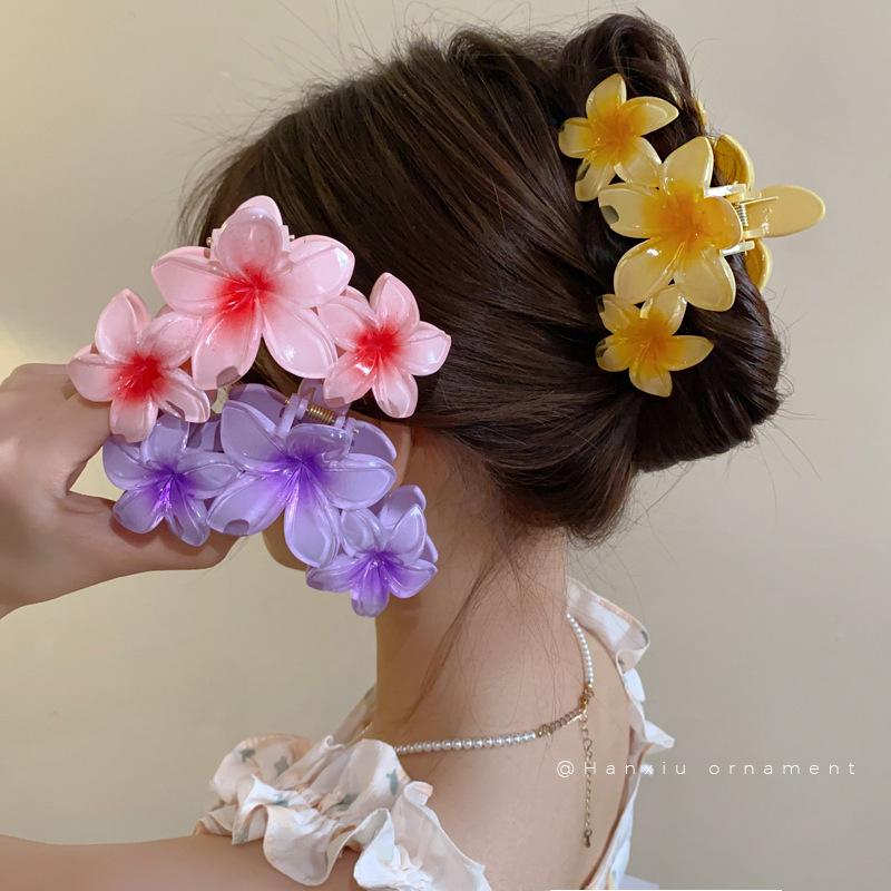 Fashion Gradient Egg Flower Hair Claws Clip For Women Sweet Acrylic Girls Hairpins Headwear Hair Accessorie
Fashion Gradient Egg Flower Hair Claws Clip For Women Sweet Acrylic Girls Hairpins Headwear Hair Accessorie