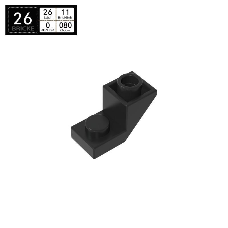 BRICKE 2310 Inclined Inverted 45° 2x1 Building Blocks with 2/3 Cutout Compatible with Lego. 50g (102pcs) чёрный
BRICKE 2310 Inclined Inverted 45° 2x1 Building Blocks with 2/3 Cutout Compatible with Lego. 50g (102pcs) чёрный