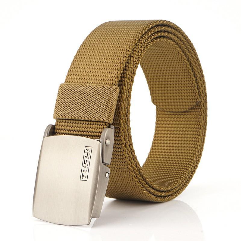 TUSHI3.5CM Steel Head Belt Men s Outdoor Multi-Functional Canvas Trouser Nylon Knitted 120cm
TUSHI3.5CM Steel Head Belt Men s Outdoor Multi-Functional Canvas Trouser Nylon Knitted 120cm