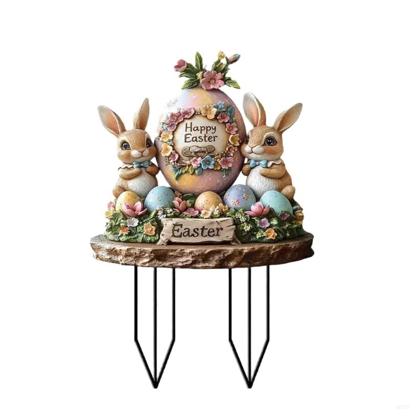 Q1FD Rabbit Yard Stake Easter Rabbit With Eggs Garden Stake Sign Art Animals Garden Stakes Decorative Outdoor Rabbit Sign
Q1FD Rabbit Yard Stake Easter Rabbit With Eggs Garden Stake Sign Art Animals Garden Stakes Decorative Outdoor Rabbit Sign