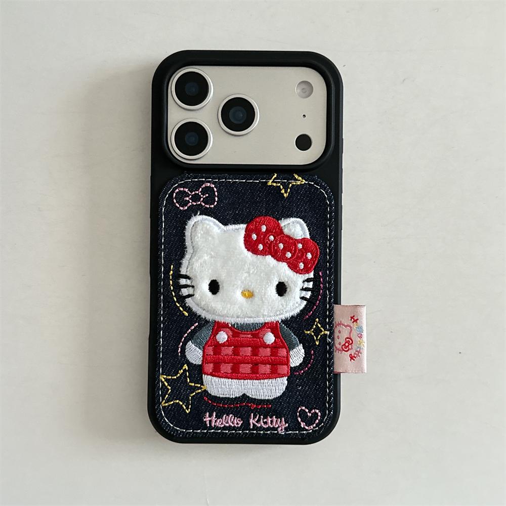Luxury Denim Leather Pattern Cartoon Hello Kitty Case For 15 14 13 12 Pro Max 16 Plus 17 Air Love Heart Stars Style Cover iPhone17
Luxury Denim Leather Pattern Cartoon Hello Kitty Case For 15 14 13 12 Pro Max 16 Plus 17 Air Love Heart Stars Style Cover iPhone17
