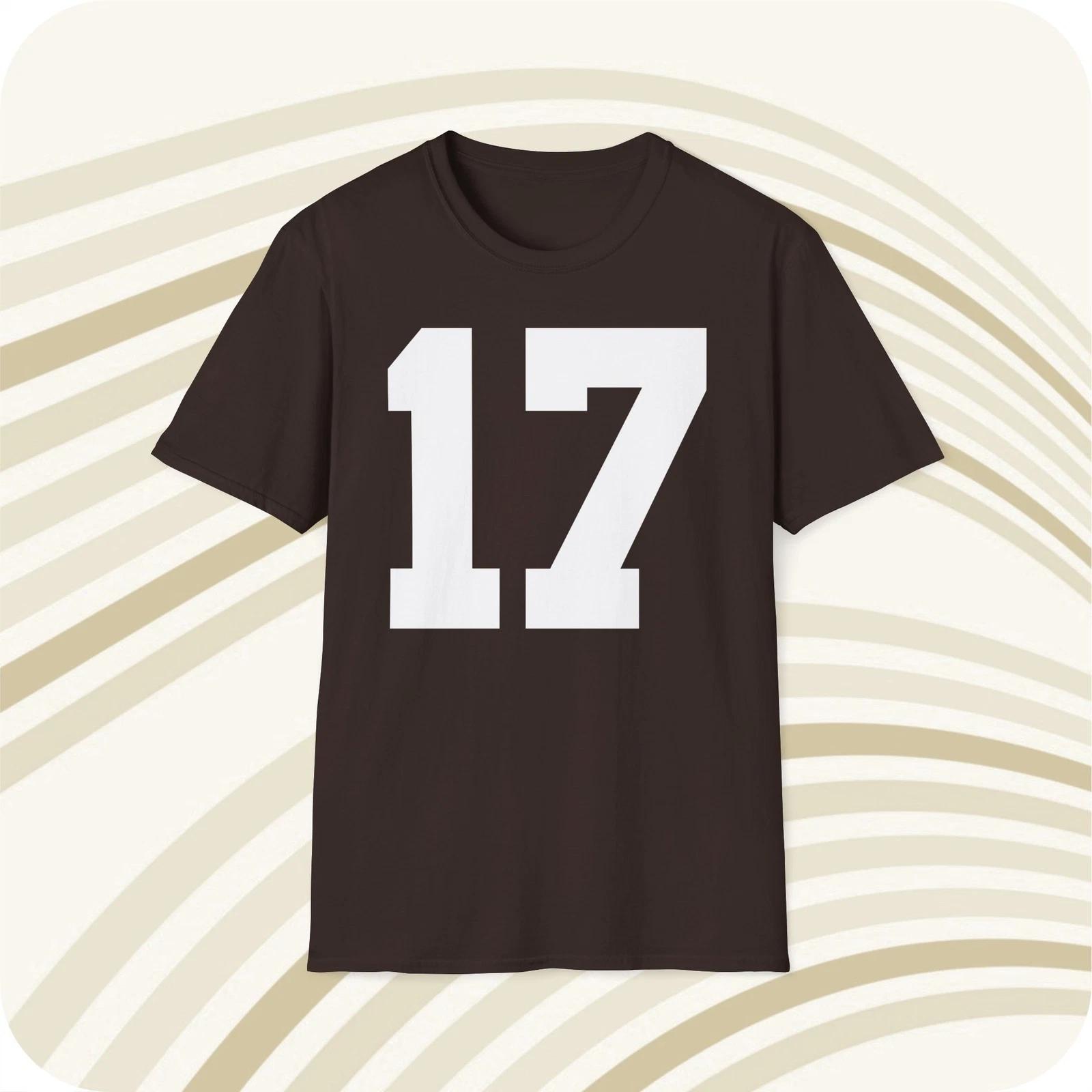 Brian Sipe #17 Cleveland Browns Jersey T shirt - Front & Back Print 2XL
Brian Sipe #17 Cleveland Browns Jersey T shirt - Front & Back Print 2XL