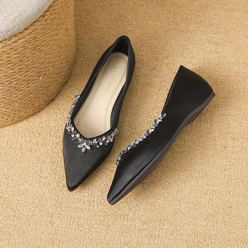 Women s Rhinestone Boat Shoes Pointed Single Shoes Women s Flat Heels Women s Flat Shoes 35 чорний
Women s Rhinestone Boat Shoes Pointed Single Shoes Women s Flat Heels Women s Flat Shoes 35 чорний