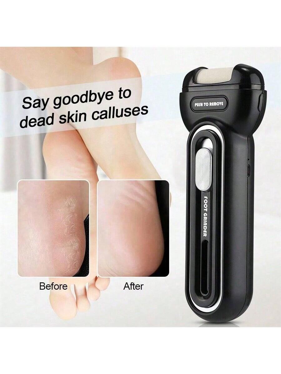 Electric Feet Callus Remover, Rechargeable Portable Electronic Foot File Pedicure Tools, Electric Callus Remover Kit, Profession чорний
Electric Feet Callus Remover, Rechargeable Portable Electronic Foot File Pedicure Tools, Electric Callus Remover Kit, Profession чорний