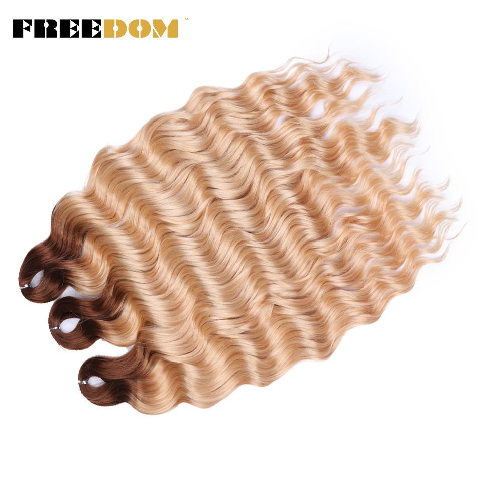 FREEDOM Synthetic Braiding Hair Extensions Natural Loose Deep Wavy 24inch Long Braid Hair Ombre Brown Rainbow Twist Crochet Hair (as the picture,24inches-60cm)
FREEDOM Synthetic Braiding Hair Extensions Natural Loose Deep Wavy 24inch Long Braid Hair Ombre Brown Rainbow Twist Crochet Hair (as the picture,24inches-60cm)