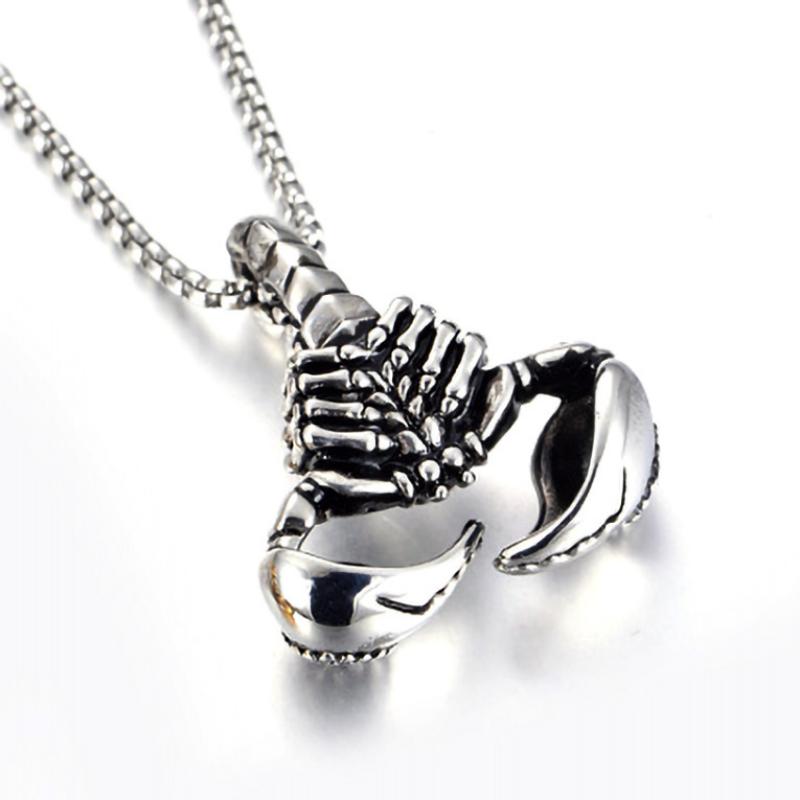 Аксессуары Европейский и Американский Ретро Скорпион Скорпион Титановая Сталь Подвеска Ожерелье 50CM(Necklace Size)
Аксессуары Европейский и Американский Ретро Скорпион Скорпион Титановая Сталь Подвеска Ожерелье 50CM(Necklace Size)