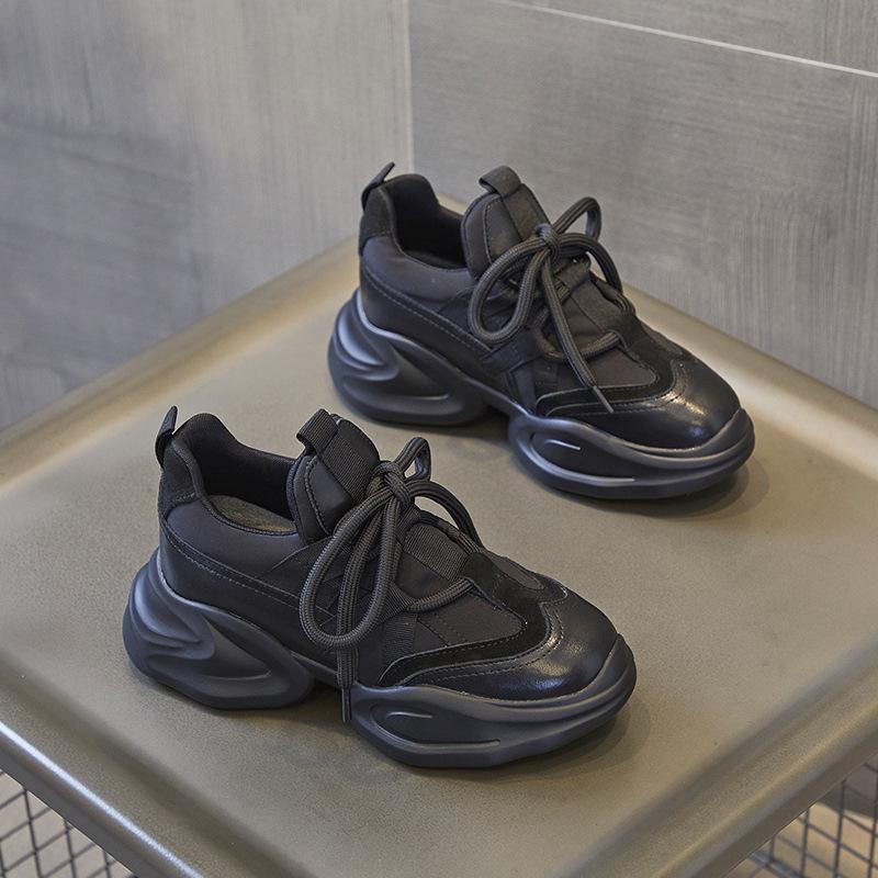 Женские кроссовки на внутренней платформе из мягкой кожи, весенне-осенние, для невысоких женщин, на толстой подошве, жареные уличные женские туфли, кроссовки на платформе, повседневные 40
Женские кроссовки на внутренней платформе из мягкой кожи, весенне-осенние, для невысоких женщин, на толстой подошве, жареные уличные женские туфли, кроссовки на платформе, повседневные 40