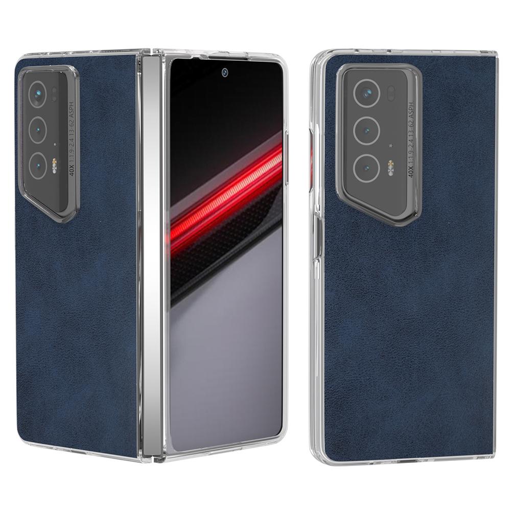 For Honor Magic V2 RSR Porsche Design Case Clear Matte Edge PU+PC Phone Cover Cowhide Texture Blue
For Honor Magic V2 RSR Porsche Design Case Clear Matte Edge PU+PC Phone Cover Cowhide Texture Blue