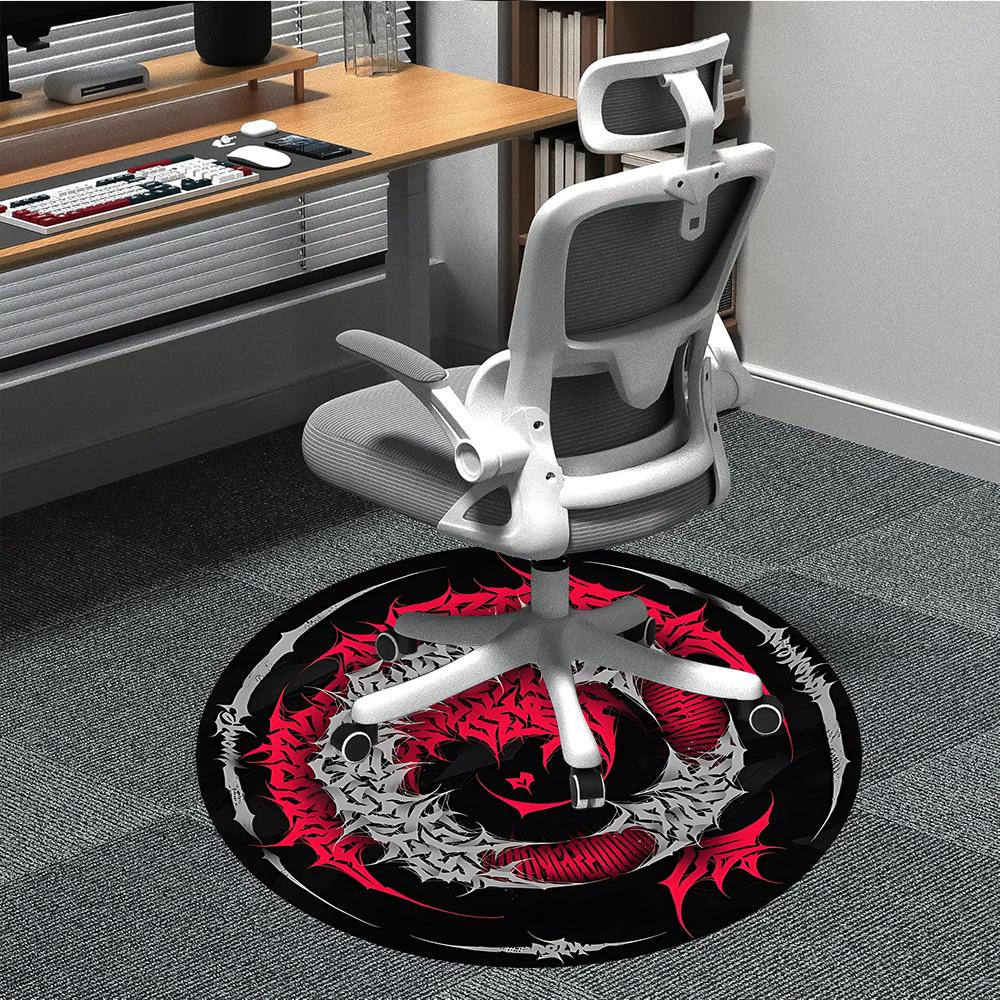 1pc Gothic Artwork Chair Carpet for Office, Round Non Slip Durable Large Size Office Carpet, Suitable for Office 80cm
1pc Gothic Artwork Chair Carpet for Office, Round Non Slip Durable Large Size Office Carpet, Suitable for Office 80cm
