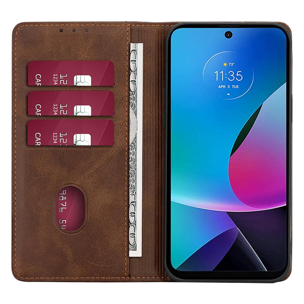 For Motorola Moto G45 5G/G34 5G Leather Case Magnetic Closing Wallet Flip Phone Cover Brown
For Motorola Moto G45 5G/G34 5G Leather Case Magnetic Closing Wallet Flip Phone Cover Brown