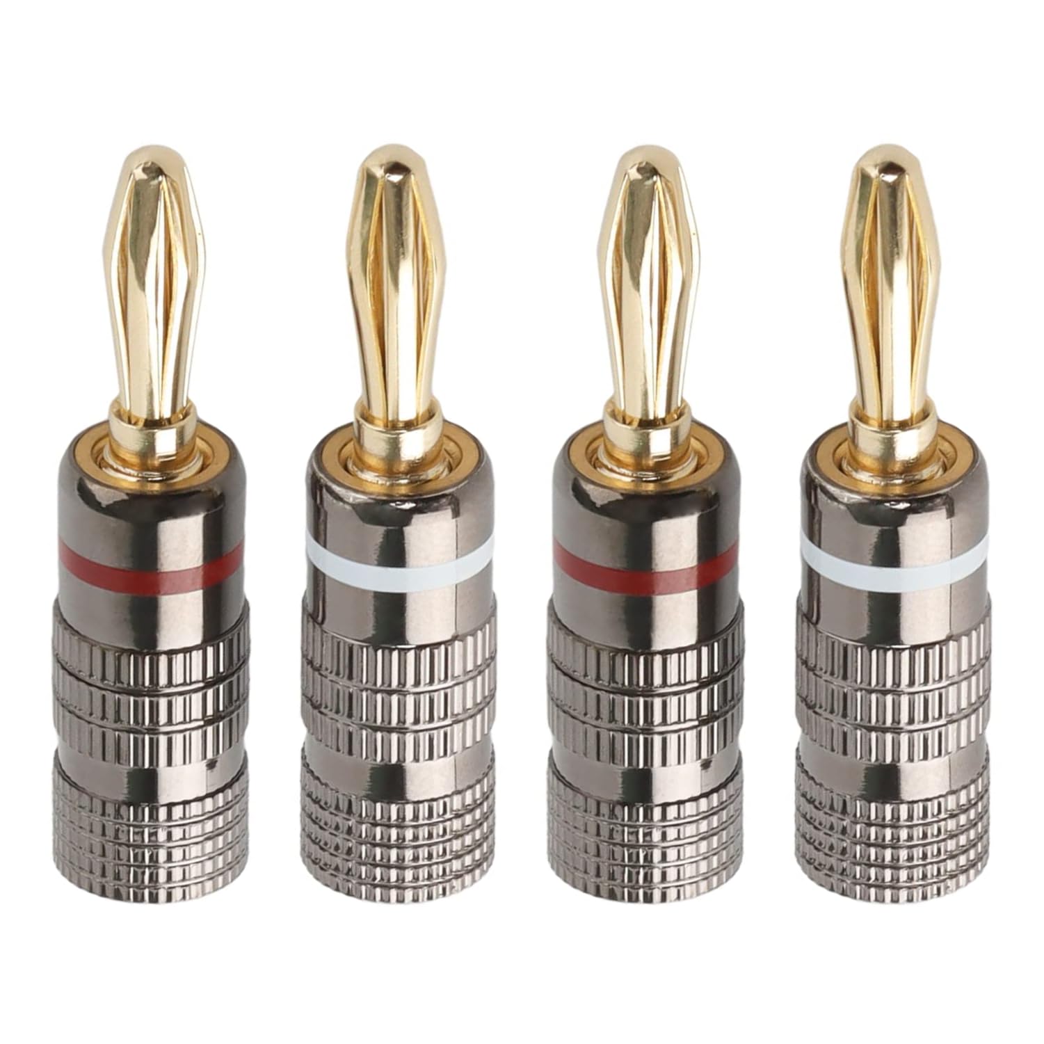 NOSTALSIC Banana Plug Красный Белый 24k Gold Easy Double Screw Совместимость с 12AWG для аудио частей + Набор, без пайки, с покрытием, установка,
NOSTALSIC Banana Plug Красный Белый 24k Gold Easy Double Screw Совместимость с 12AWG для аудио частей + Набор, без пайки, с покрытием, установка,