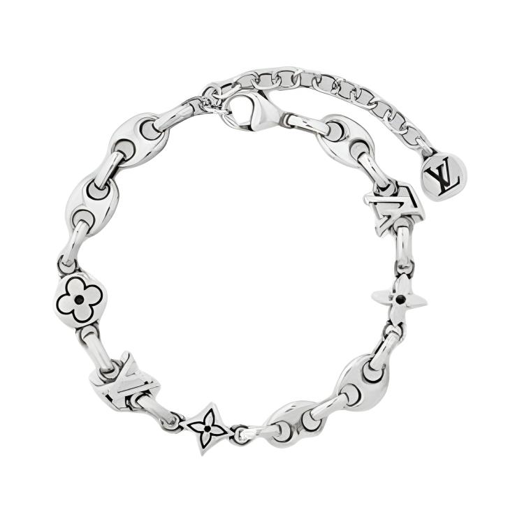 Louis Vuitton Original Solid Color Design Silver Bracelet Men Bracelet M02743 Box+Shopping Bag
Louis Vuitton Original Solid Color Design Silver Bracelet Men Bracelet M02743 Box+Shopping Bag