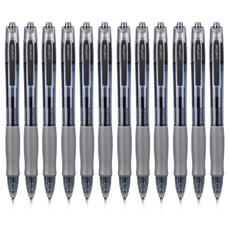 12PCS Retractable Gel Pen 0.5MM Quick Dry Ergonomic Grip Gel Pen Office Writing Tool for Daily Note Taking
12PCS Retractable Gel Pen 0.5MM Quick Dry Ergonomic Grip Gel Pen Office Writing Tool for Daily Note Taking