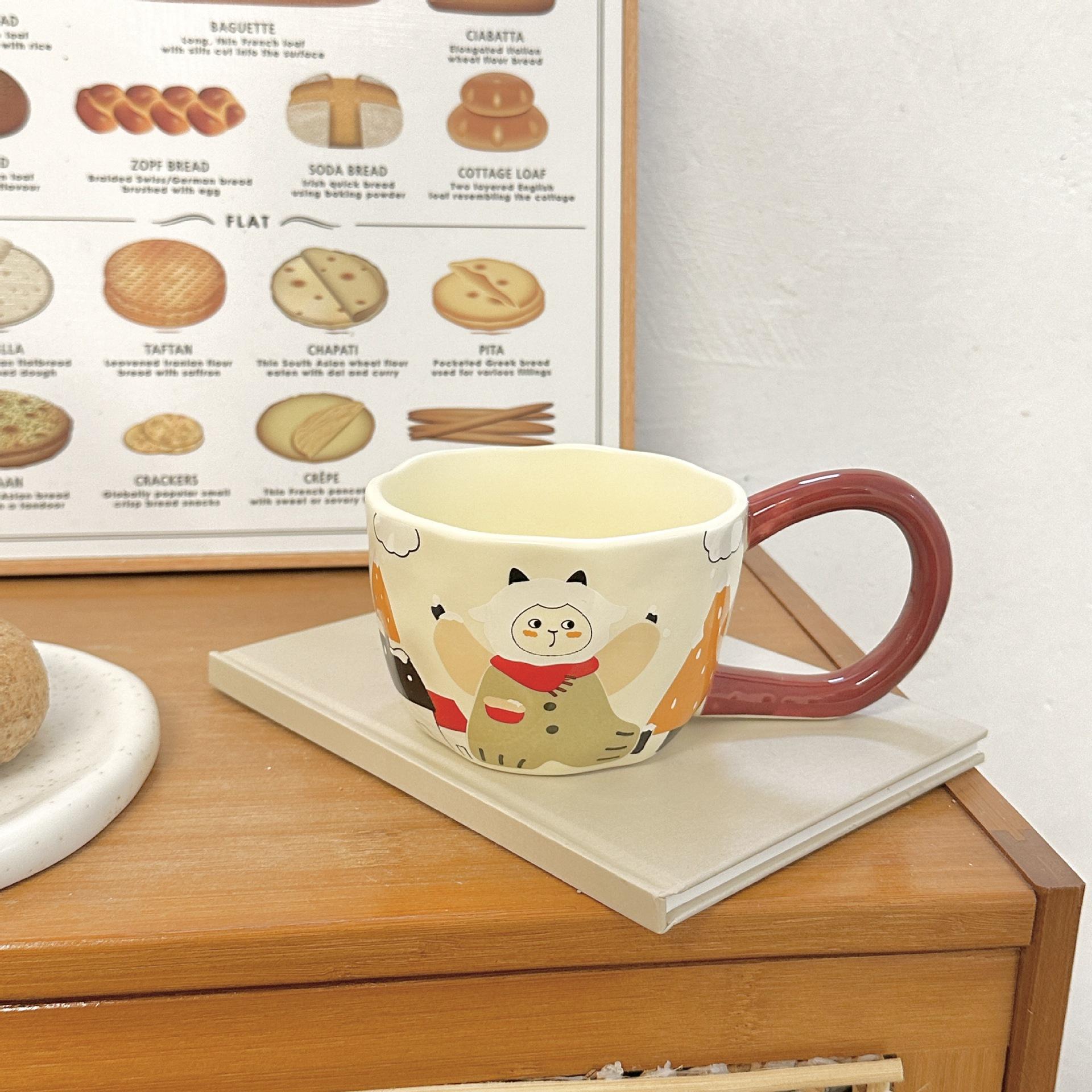 Милая керамическая кружка, нишевый дизайн, чувство стиля, большие ушки, чашка для воды, чашка для девочек, чашка для кофе, чашка для завтрака, для мужчин 301-400ml
Милая керамическая кружка, нишевый дизайн, чувство стиля, большие ушки, чашка для воды, чашка для девочек, чашка для кофе, чашка для завтрака, для мужчин 301-400ml