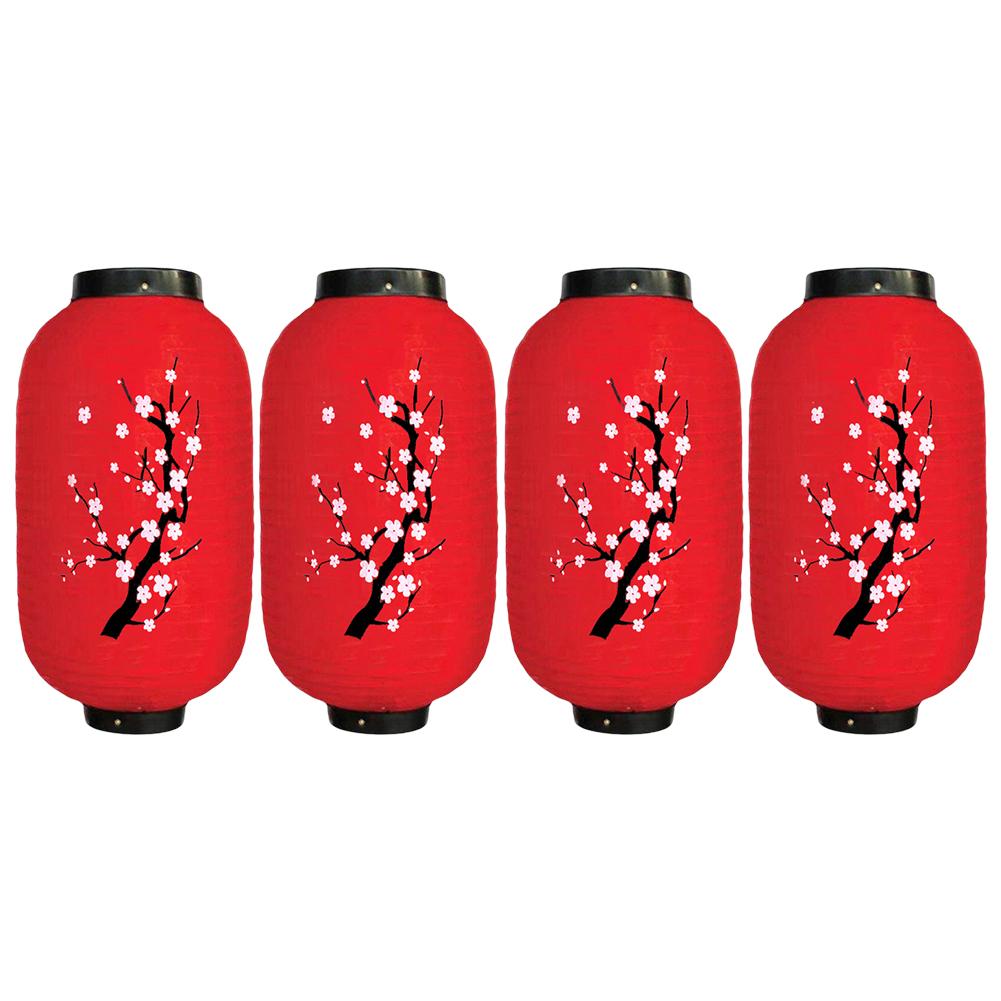 4Pcs Plum Lantern Japanese Style Lantern Decorative Hanging Lantern 25cm Plum Blossom Lampshade Waterproof Party Supplies
4Pcs Plum Lantern Japanese Style Lantern Decorative Hanging Lantern 25cm Plum Blossom Lampshade Waterproof Party Supplies