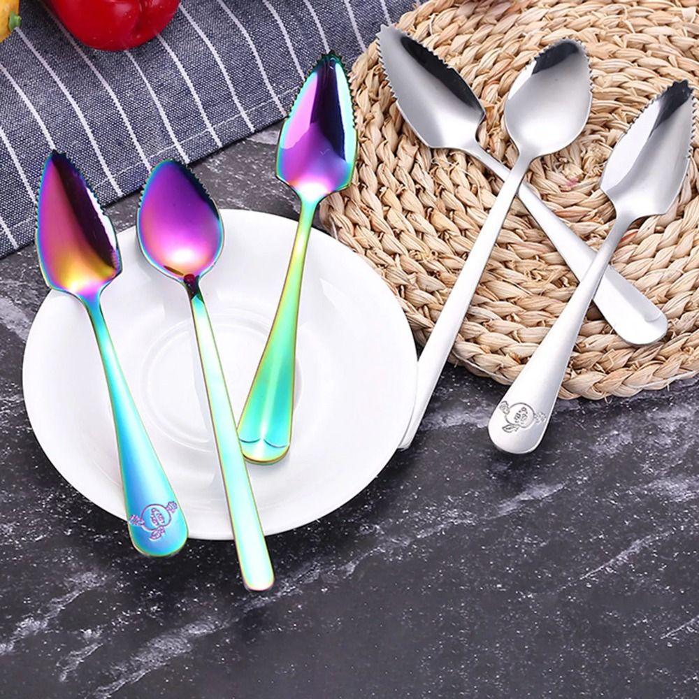 2Pcs Serrated Fruit Tool Masher Stainless Steel Fruit Puree Masher Portable Fruit Scoop A-Silver
2Pcs Serrated Fruit Tool Masher Stainless Steel Fruit Puree Masher Portable Fruit Scoop A-Silver