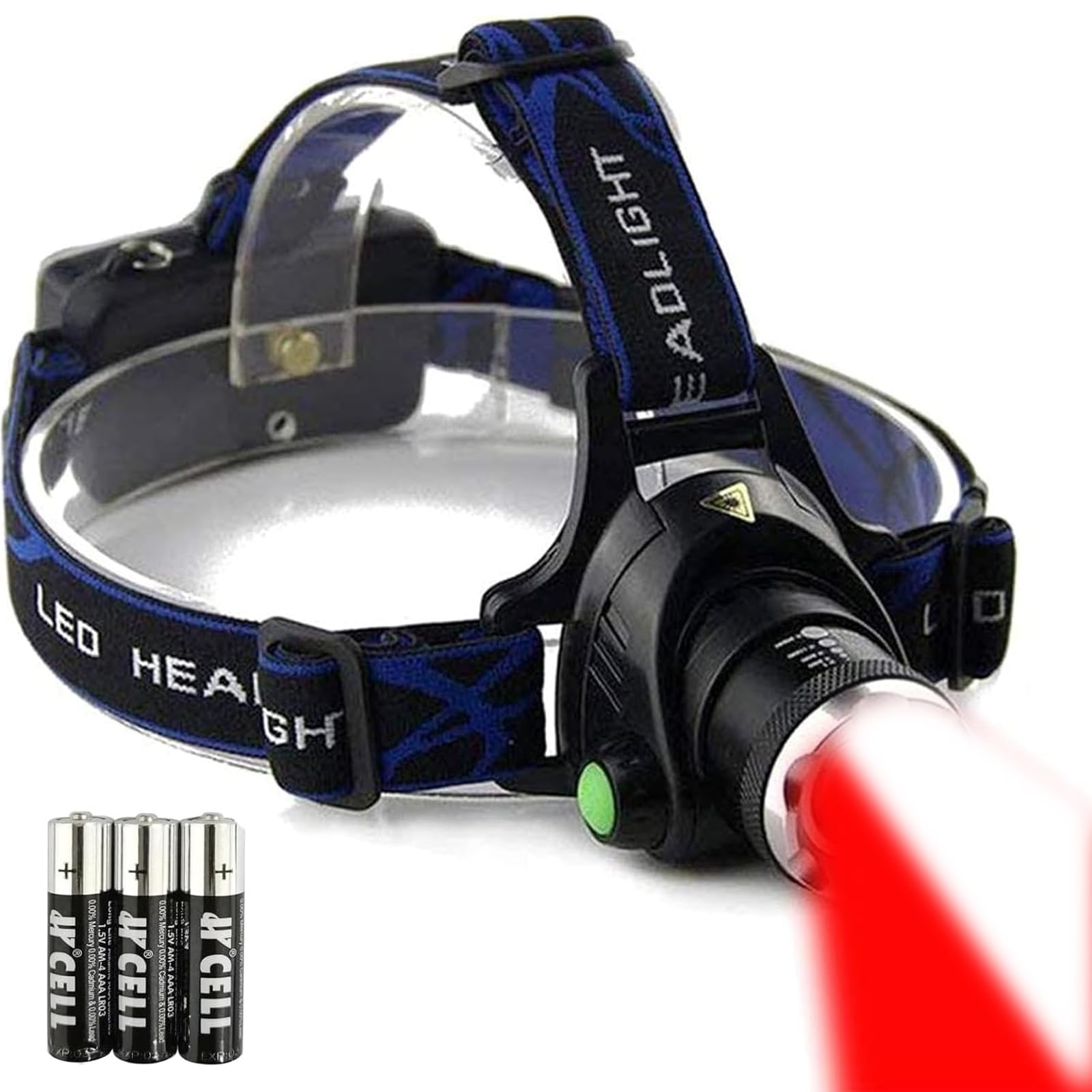 XYSRZ Red Light LED Headlamp with Red Light White Zoomable Red Headlamp for Hiking Headlight, 2-in-1 & Light, Hunting, Astronomy, Camping,
XYSRZ Red Light LED Headlamp with Red Light White Zoomable Red Headlamp for Hiking Headlight, 2-in-1 & Light, Hunting, Astronomy, Camping,