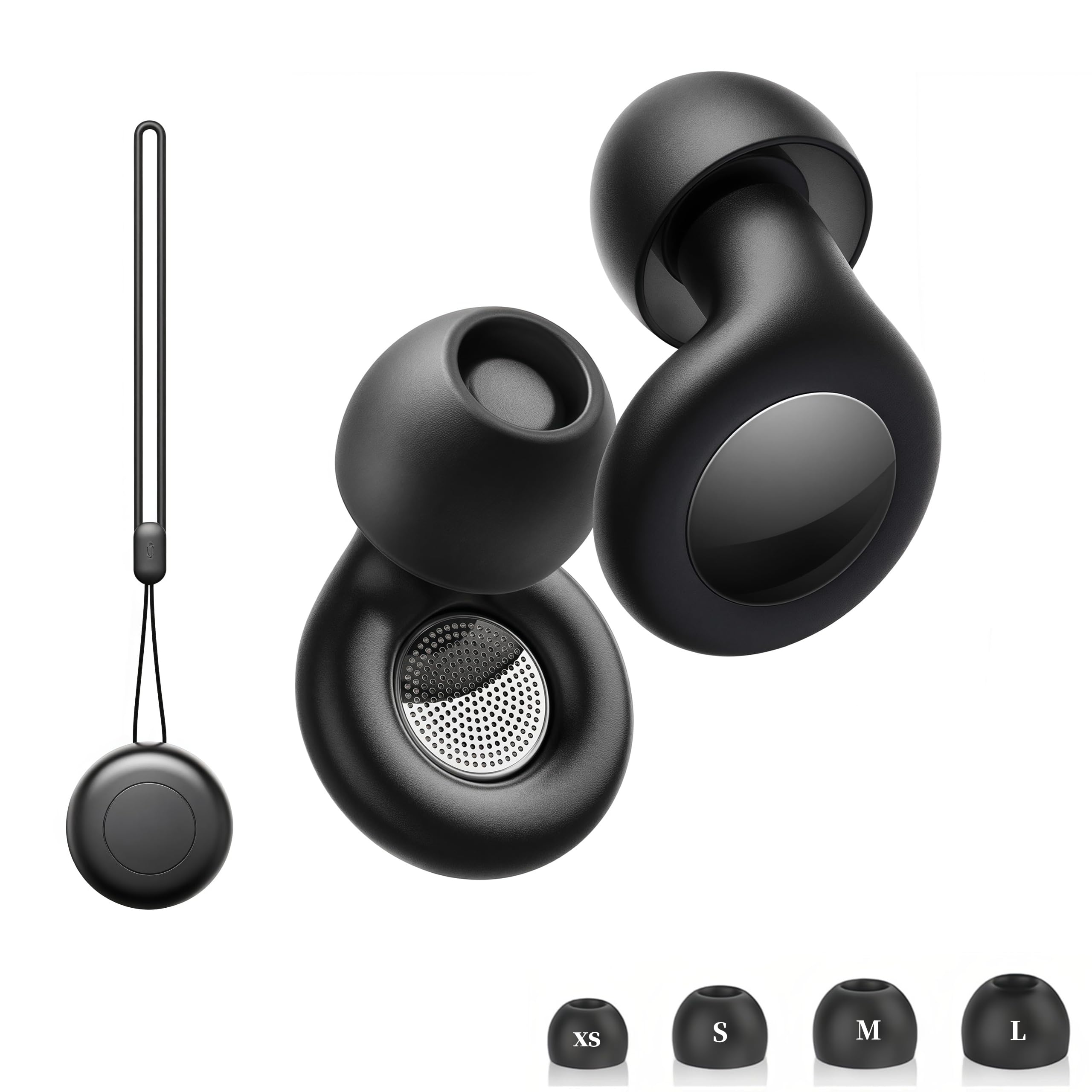 для силиконовых берушей для полной блокировки звука, удобные для спокойного сна, шумоподавление, чехол для хранения, идеально подходят для живых выступлений и работы, по 1 шт. в каждом ухе и L [Новый
для силиконовых берушей для полной блокировки звука, удобные для спокойного сна, шумоподавление, чехол для хранения, идеально подходят для живых выступлений и работы, по 1 шт. в каждом ухе и L [Новый