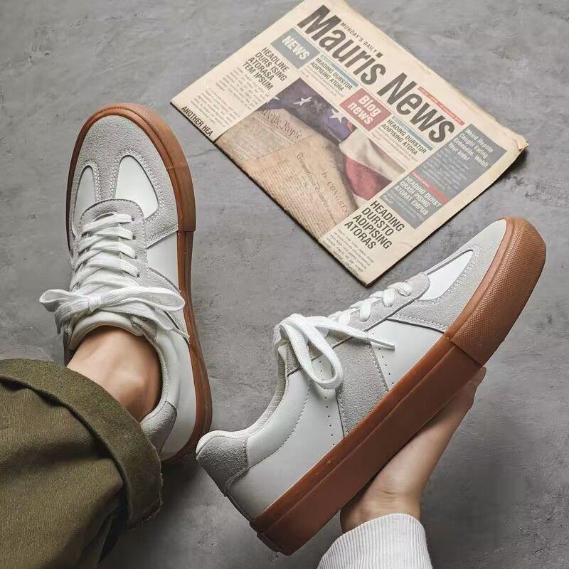 Retro style German training shoes summer new versatile flat-soled ins casual sports board shoes men 35
Retro style German training shoes summer new versatile flat-soled ins casual sports board shoes men 35