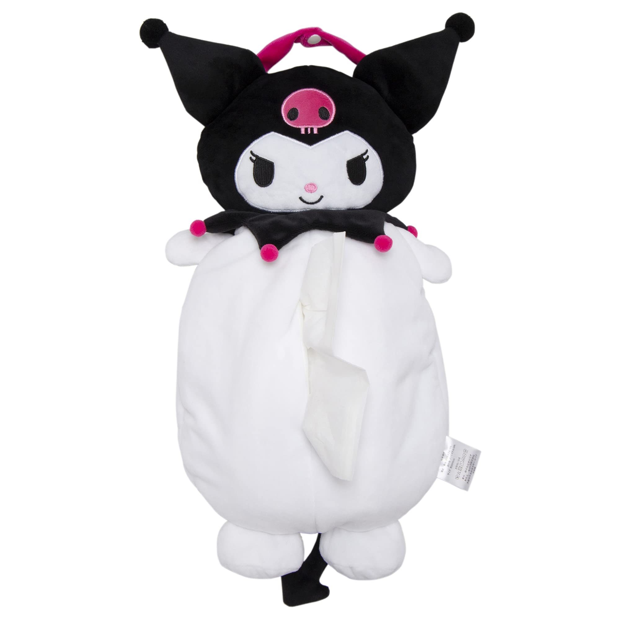 Moripiro Sanrio Чехол для салфеток Kuromi Черный Прибл.. 30см x 50см Официальные товары с персонажем SANRIO Kuromi Подвесной настенный автомобильный держатель для салфеток
Moripiro Sanrio Чехол для салфеток Kuromi Черный Прибл.. 30см x 50см Официальные товары с персонажем SANRIO Kuromi Подвесной настенный автомобильный держатель для салфеток