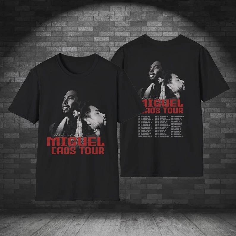 Unisex T-Shirt Miguel Chaos Tour 2026, R&B Soul Concert Tee, Inspired Fan Design M
Unisex T-Shirt Miguel Chaos Tour 2026, R&B Soul Concert Tee, Inspired Fan Design M
