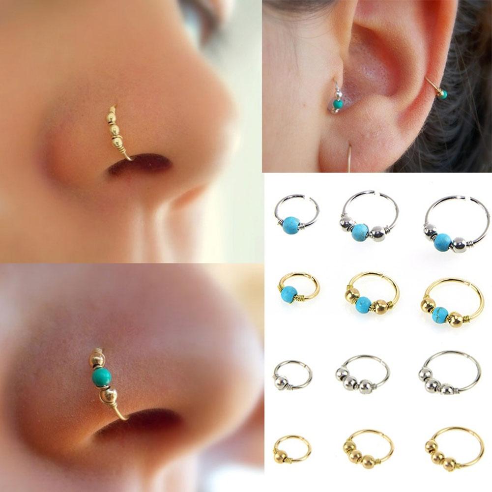 3Pcs/Set Retro Turquoise Round Beads Nose Ring Stud Earrings Nostril Hoop Body Piercing Jewelry 6mm/8mm/10mm 3 Pcs Turquoise золотий
3Pcs/Set Retro Turquoise Round Beads Nose Ring Stud Earrings Nostril Hoop Body Piercing Jewelry 6mm/8mm/10mm 3 Pcs Turquoise золотий