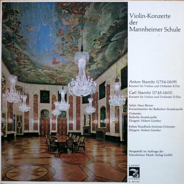LP Record HANS BORNER BADISCHE STAATSKAPELLE Violinkonzerte Der Mannheimer Schu G40146 GARNET Germany Classical Used
LP Record HANS BORNER BADISCHE STAATSKAPELLE Violinkonzerte Der Mannheimer Schu G40146 GARNET Germany Classical Used