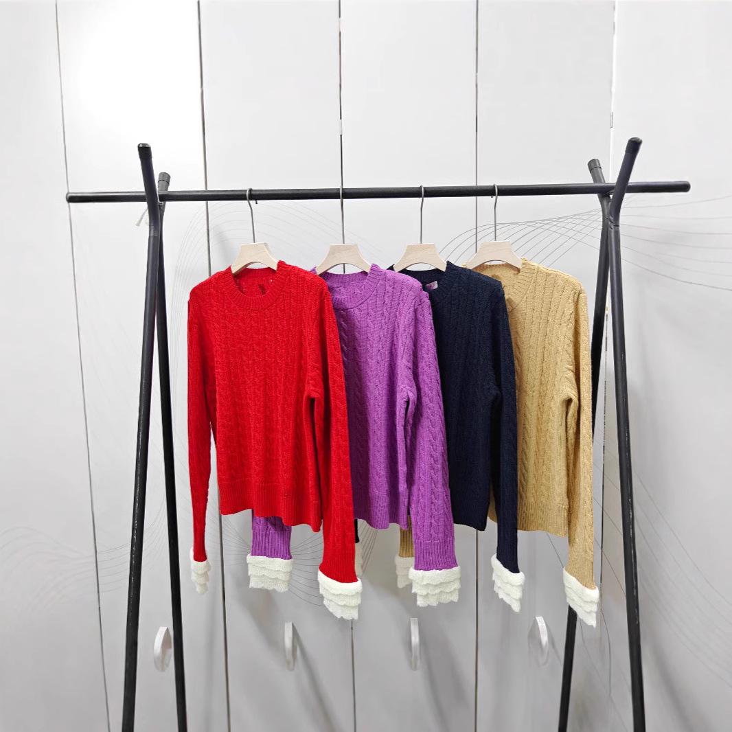 2024 Women s Wool Cardigan: Early Autumn Round Neck Ribbed Lotus Sleeve Knit Pullover Sweater Small
2024 Women s Wool Cardigan: Early Autumn Round Neck Ribbed Lotus Sleeve Knit Pullover Sweater Small