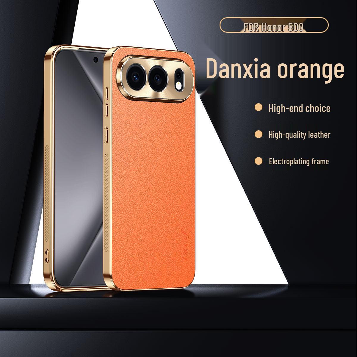 Compatible with Honor 500 & Honor 400: Electroplated Lychee Leather Texture Drop-Proof Case with Soft Edges for Men & Women. 80
Compatible with Honor 500 & Honor 400: Electroplated Lychee Leather Texture Drop-Proof Case with Soft Edges for Men & Women. 80