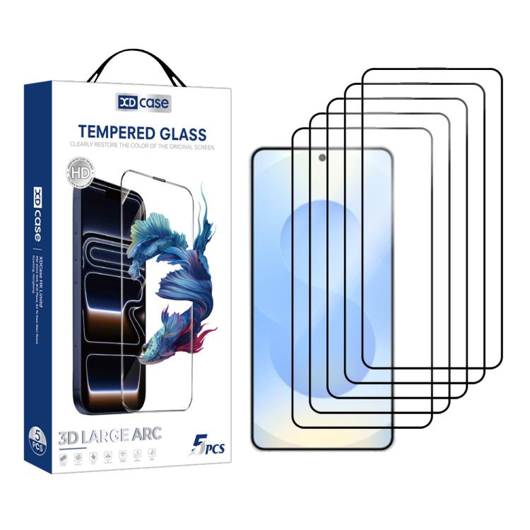 XDcase 5pcs / Pack Silk Screen Printed HD Tempered Glass Film, Support Fingerprint Unlock For Samsung Galaxy S25+ 5G
XDcase 5pcs / Pack Silk Screen Printed HD Tempered Glass Film, Support Fingerprint Unlock For Samsung Galaxy S25+ 5G