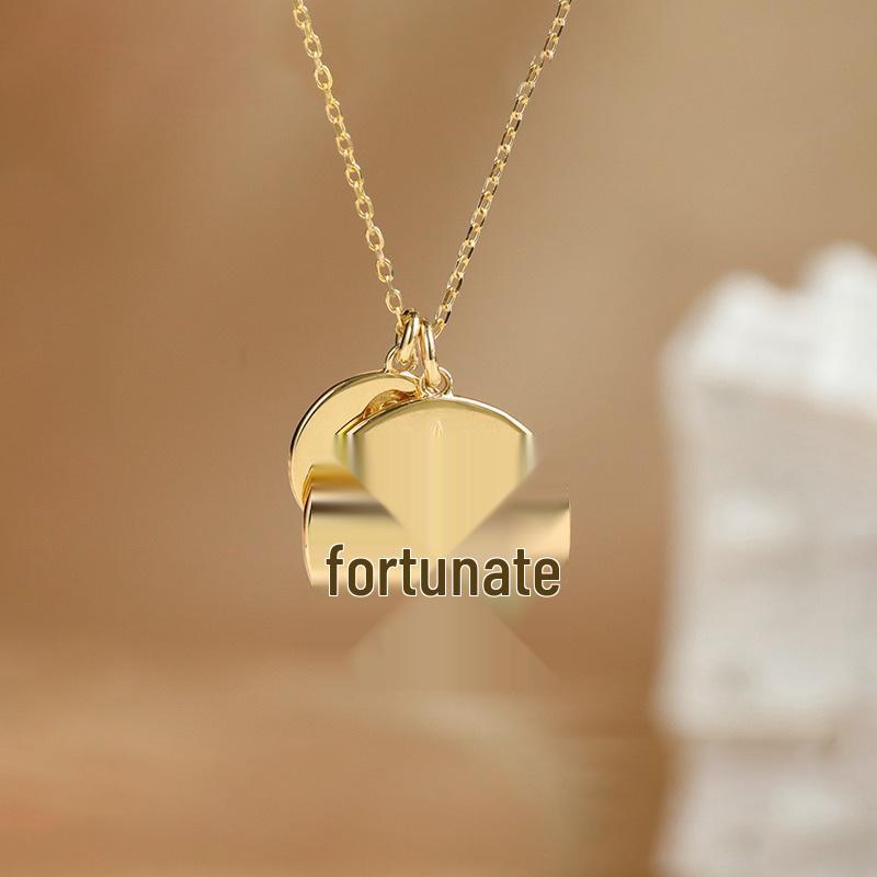 Versatile Vintage Zircon Pendant Necklace, Gold-Plated Sterling Silver, Light Luxury Design. 925 Silver
Versatile Vintage Zircon Pendant Necklace, Gold-Plated Sterling Silver, Light Luxury Design. 925 Silver