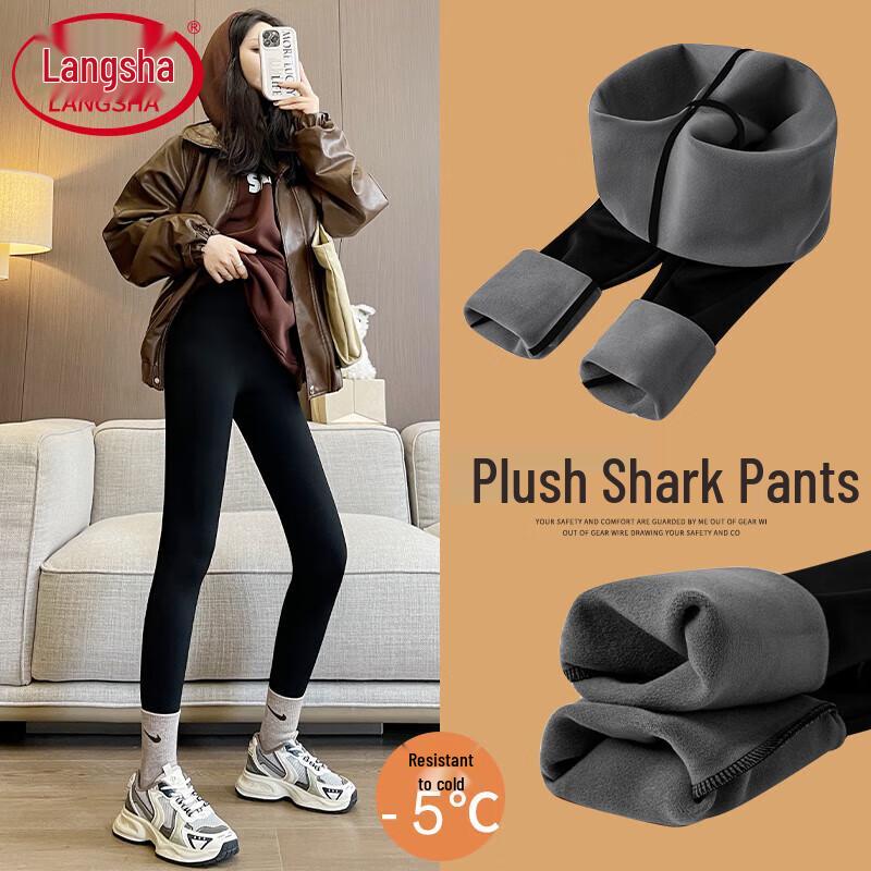 Langsha 300g Fleece-Lined Women s Shark Leggings L
Langsha 300g Fleece-Lined Women s Shark Leggings L