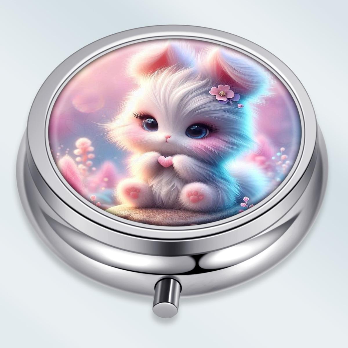 Portable Pill Box with 3 Compartments, Mini Metal Medicine Organizer Case, Cute Printed Pill Container for Vitamins, Pills, Jewelry, Travel, Daily Use разноцветный
Portable Pill Box with 3 Compartments, Mini Metal Medicine Organizer Case, Cute Printed Pill Container for Vitamins, Pills, Jewelry, Travel, Daily Use разноцветный