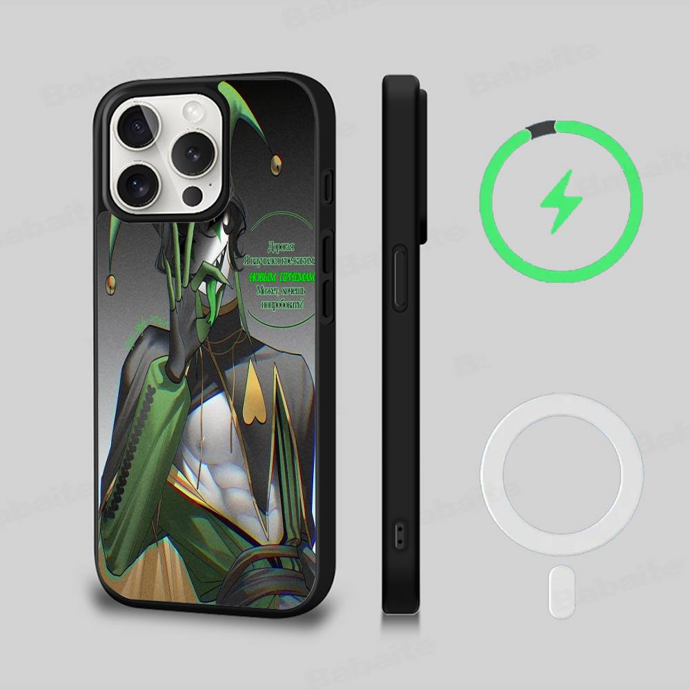 The Freak Circus Pierrot Game For Magsafe Magnetic Wireless Phone Case For iPhone 11 12 13 14 15 16 17 Pro Max Plus Cover iPhone 17pro max
The Freak Circus Pierrot Game For Magsafe Magnetic Wireless Phone Case For iPhone 11 12 13 14 15 16 17 Pro Max Plus Cover iPhone 17pro max
