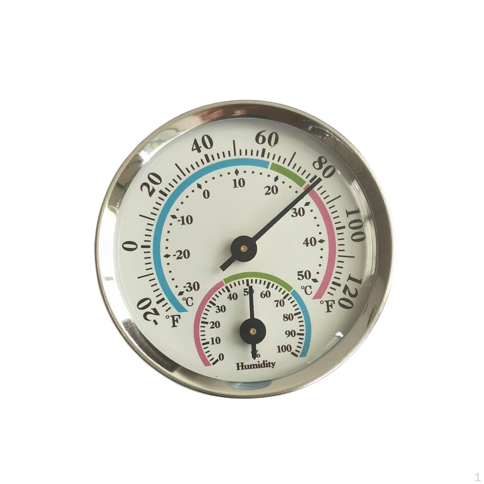 2 inch Wall hygrometer Humidity Meter Aluminum Analog Gauge Warehouse Monitor -20 to 120
2 inch Wall hygrometer Humidity Meter Aluminum Analog Gauge Warehouse Monitor -20 to 120