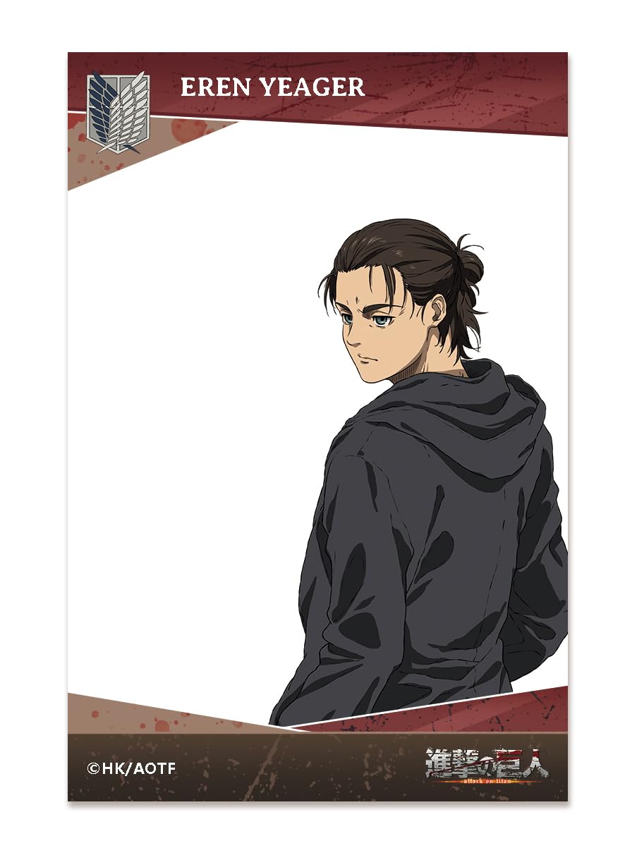 AFORCE x DRAGON HORSE Attack on Titan Eren Yeager Transparent Character Card
AFORCE x DRAGON HORSE Attack on Titan Eren Yeager Transparent Character Card