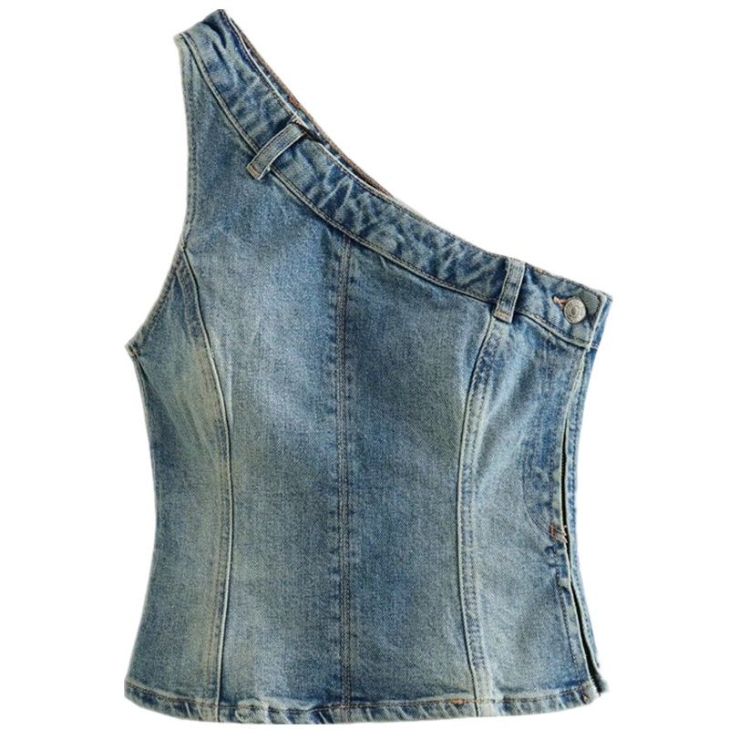 Западный стиль 2023 Новая модная трендовая женская одежда Асимметричный дизайн Джинсовый топ 6045005 400 Blue XS
Западный стиль 2023 Новая модная трендовая женская одежда Асимметричный дизайн Джинсовый топ 6045005 400 Blue XS