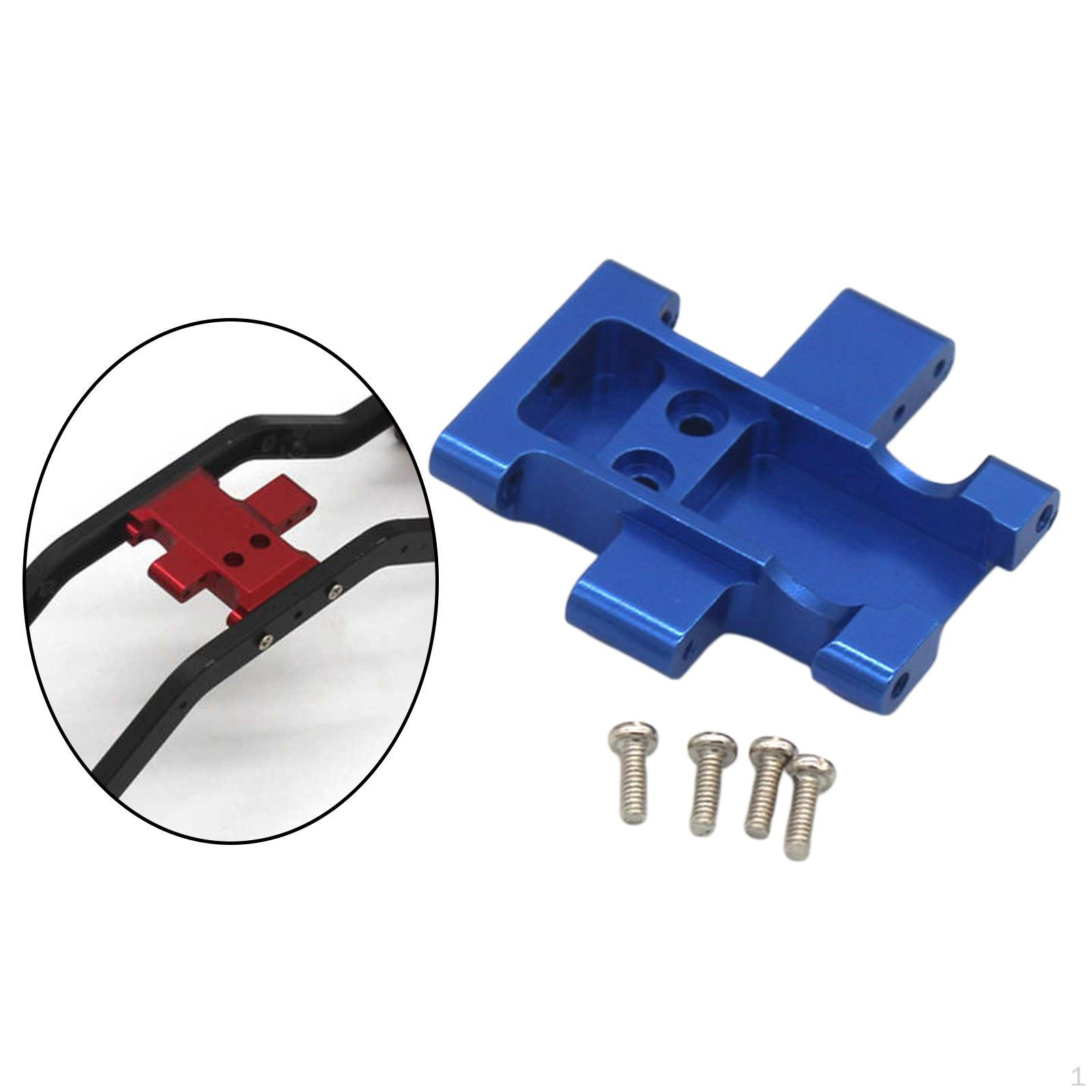 Car Aluminium Alloy Center Frame Brace Mount Transmission Base Chassis Kit for 1/18 Crawler синій
Car Aluminium Alloy Center Frame Brace Mount Transmission Base Chassis Kit for 1/18 Crawler синій