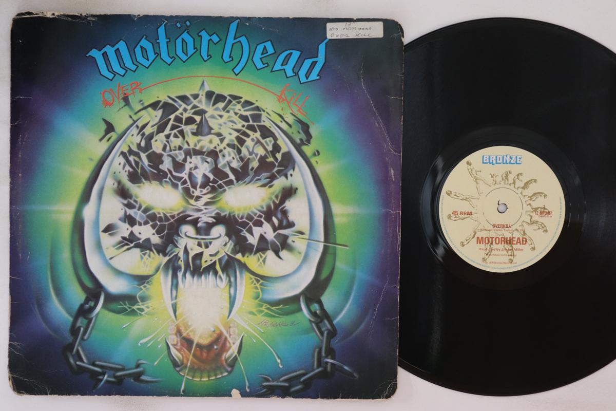 12inch Record MOTORHEAD - Overkill / Too Late, Too Late 12BRO67 BRONZE 1979 UK Metal Used
12inch Record MOTORHEAD - Overkill / Too Late, Too Late 12BRO67 BRONZE 1979 UK Metal Used