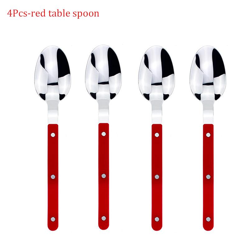 Набор столовых приборов из нержавеющей стали 304, 4 предмета, бытовой нож, вилка, десертная ложка, наборы столовых приборов для ресторанов со стильным дизайном
Набор столовых приборов из нержавеющей стали 304, 4 предмета, бытовой нож, вилка, десертная ложка, наборы столовых приборов для ресторанов со стильным дизайном