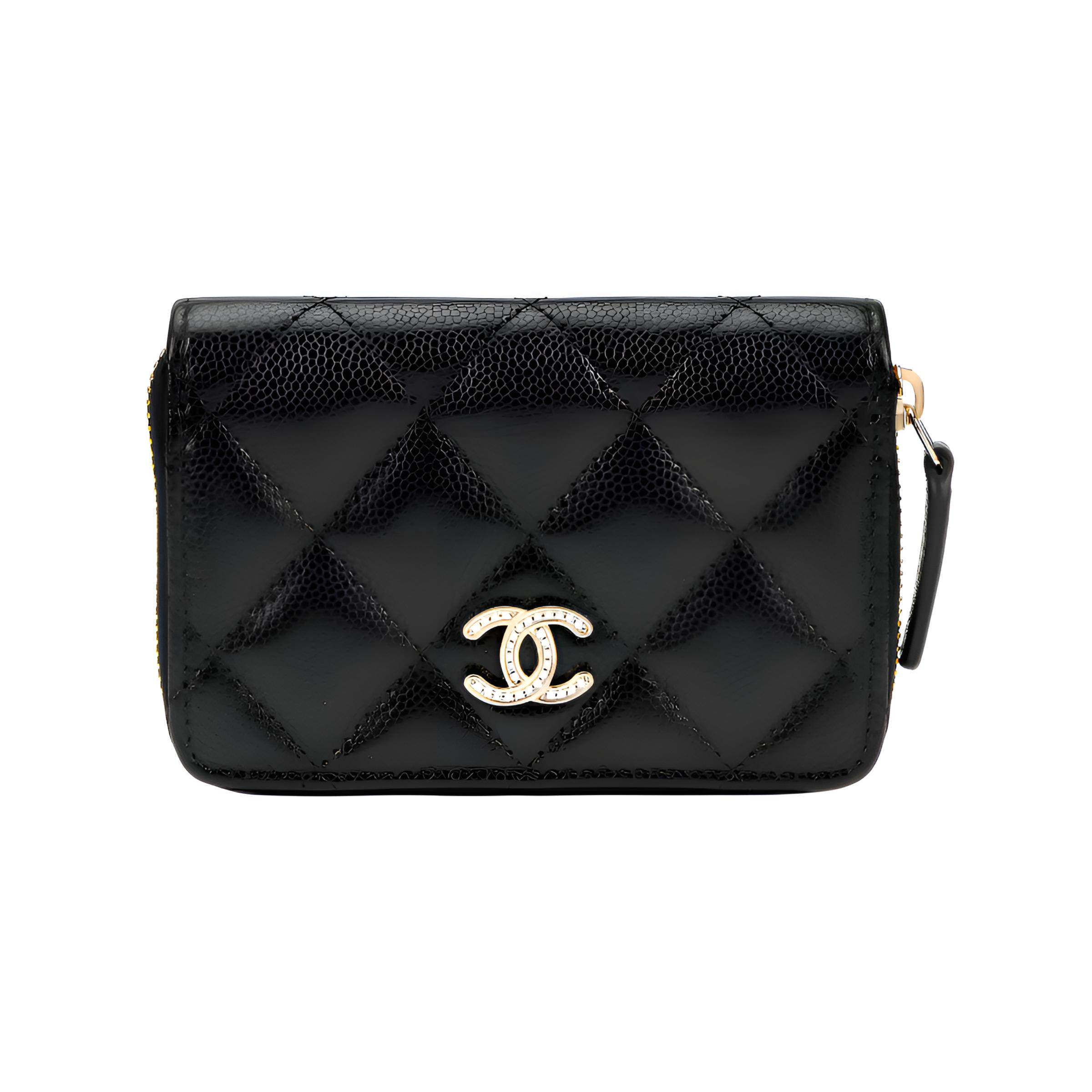 Chanel 25B Double C Logo Quilted Calfskin Wallet Women wallet Black AP4817-B21476-94305 Box(Basic Set+Box)
Chanel 25B Double C Logo Quilted Calfskin Wallet Women wallet Black AP4817-B21476-94305 Box(Basic Set+Box)