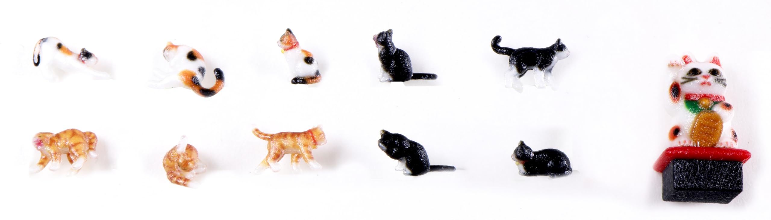 KATO 1150 Японские принадлежности для диорамы кошек 24-710 
KATO 1150 Японские принадлежности для диорамы кошек 24-710