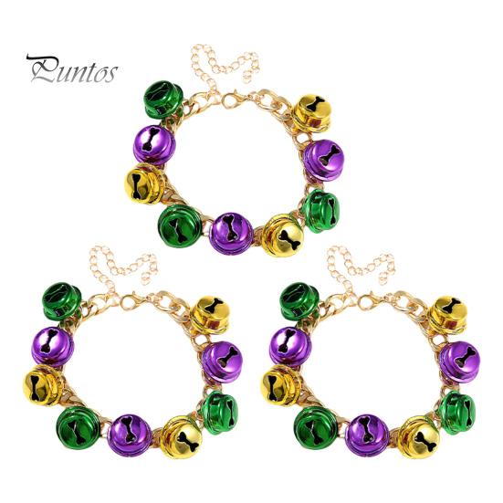 Комплект из 3 браслетов с разноцветным кулоном-колокольчиком, регулируемой длины, с удлиненной цепочкой, блестящие металлические колокольчики с чистым звуком, подарок на рождественские праздники 3pcs
Комплект из 3 браслетов с разноцветным кулоном-колокольчиком, регулируемой длины, с удлиненной цепочкой, блестящие металлические колокольчики с чистым звуком, подарок на рождественские праздники 3pcs
