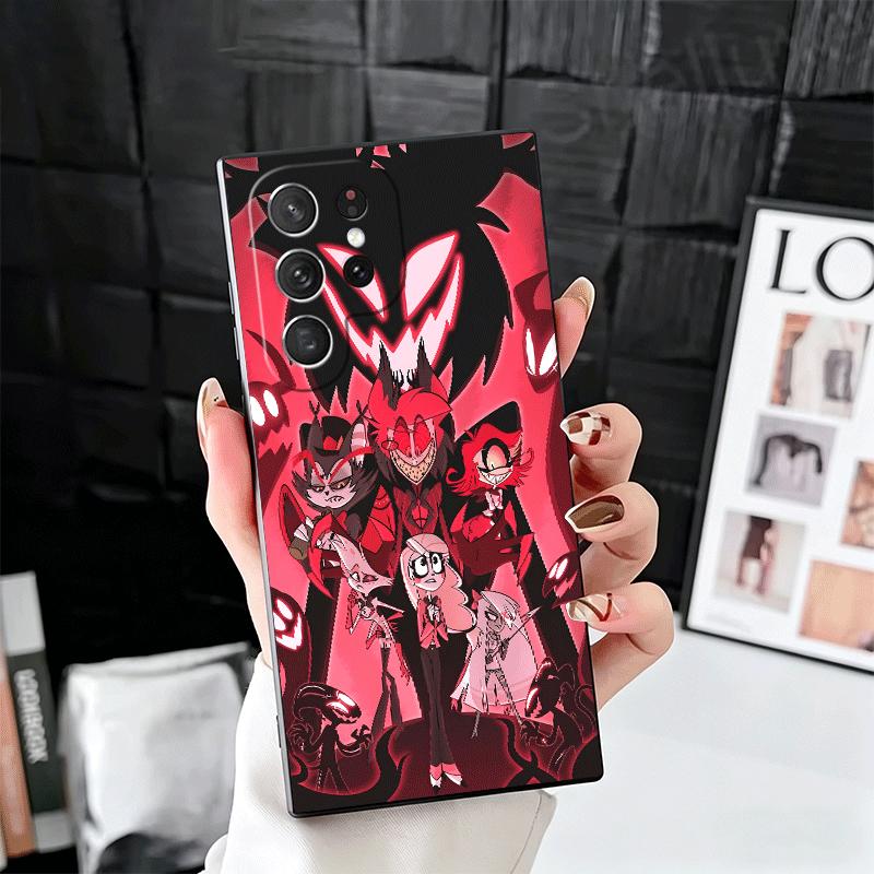 Hazbin Hotel Anime Soft Phone Case for Samsung Galaxy S26 S25 Edge S24 Ultra S23 Plus S22 S21 FE S20 Black Cover Back Shell Samsung S24 Ultra
Hazbin Hotel Anime Soft Phone Case for Samsung Galaxy S26 S25 Edge S24 Ultra S23 Plus S22 S21 FE S20 Black Cover Back Shell Samsung S24 Ultra