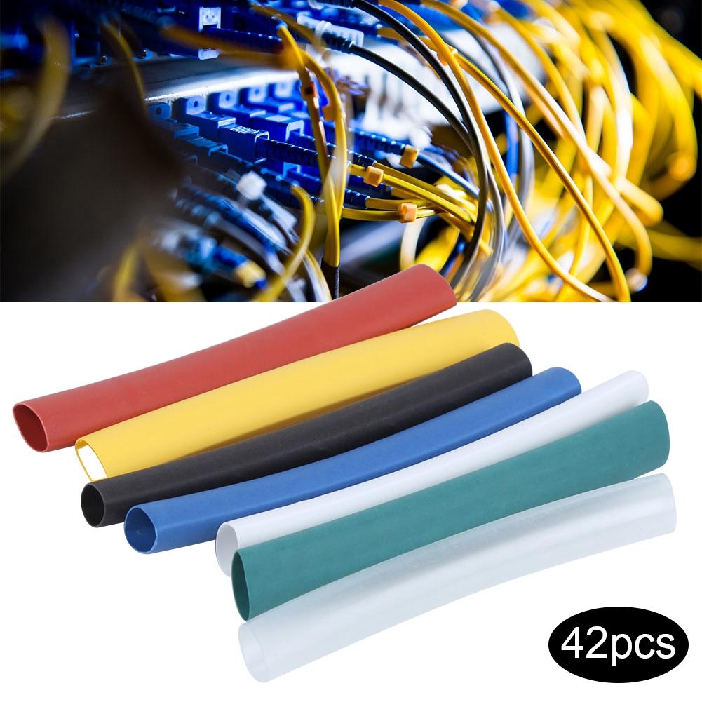 42 шт. Термозбіжна трубка, обгортка для дротів, захисна оболонка для кабелю передачі даних, 63 мм, водонепроникна
42 шт. Термозбіжна трубка, обгортка для дротів, захисна оболонка для кабелю передачі даних, 63 мм, водонепроникна