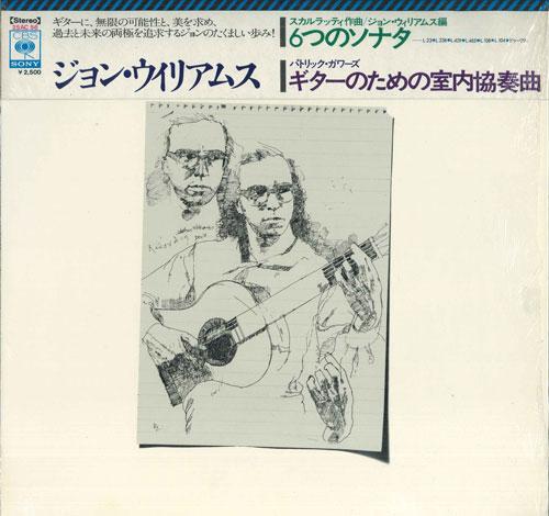 LP Record JOHN WILLIAMS - Scarlatti: Six Sonatas, Gowers: Cha 25AC56 CBS SONY 1972 Japan Obi Classical Used
LP Record JOHN WILLIAMS - Scarlatti: Six Sonatas, Gowers: Cha 25AC56 CBS SONY 1972 Japan Obi Classical Used