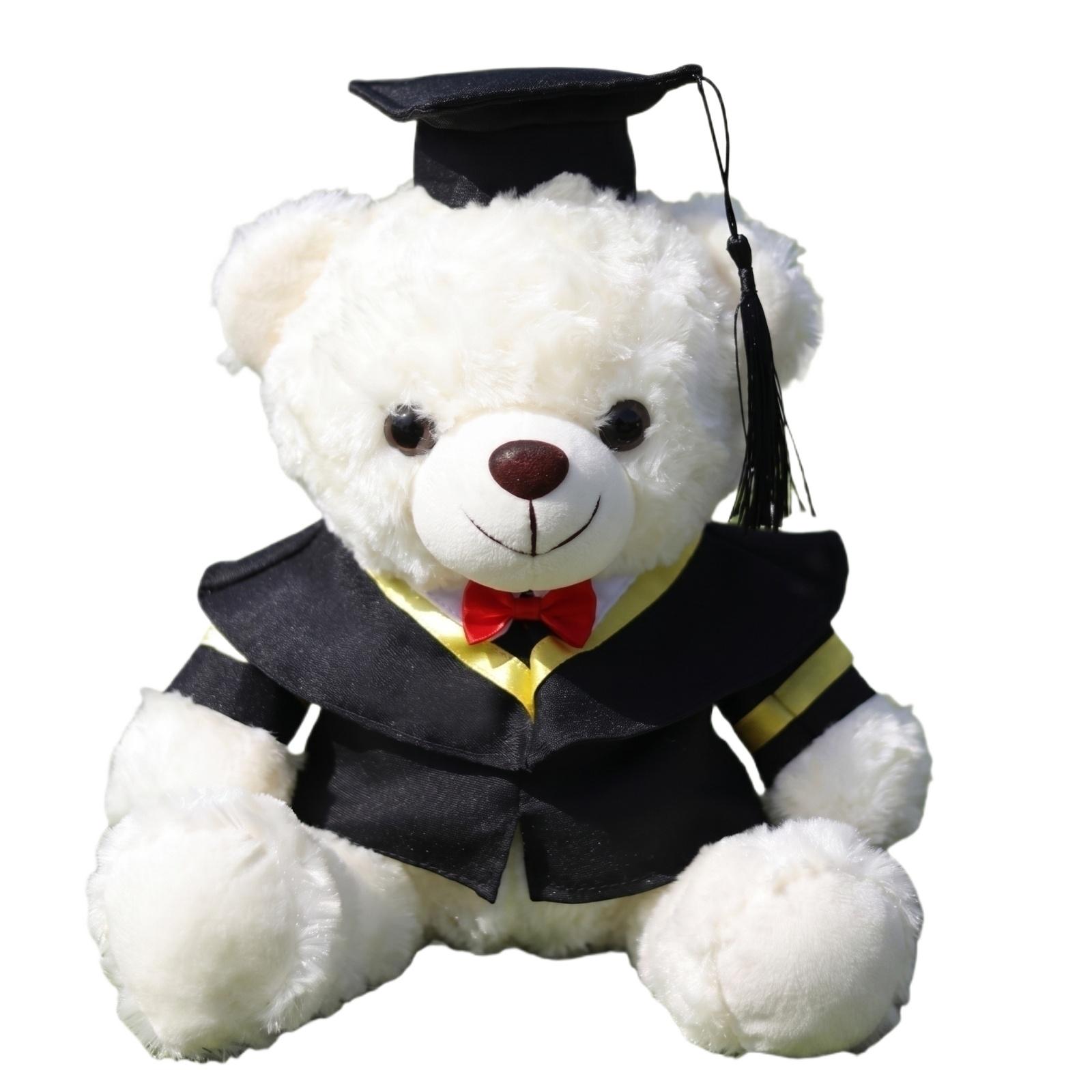 Graduation Bear Plush Toy Wearing Academic Gown and Cap Soft Stuffed Animal with Bow Tie Suitable for Graduation Gifts and Decorations One Size жёлтый
Graduation Bear Plush Toy Wearing Academic Gown and Cap Soft Stuffed Animal with Bow Tie Suitable for Graduation Gifts and Decorations One Size жёлтый