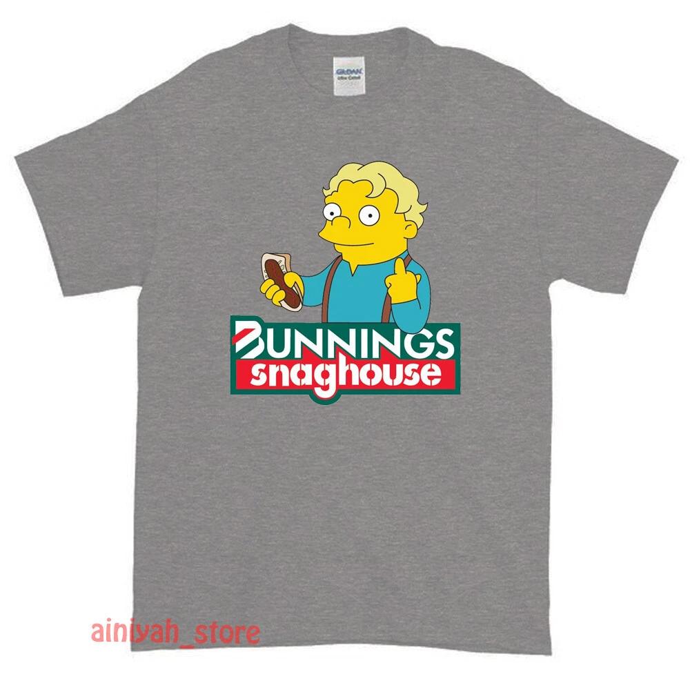 New Bunnings Snaghouse Essential Logo Men s Funny T shirt USA Size S-XXL S
New Bunnings Snaghouse Essential Logo Men s Funny T shirt USA Size S-XXL S