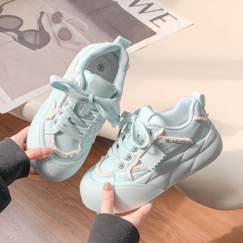 Spring new dopamine college wind board shoes women s versatile shoes platform white shoes niche bread shoes 40 озеро синий
Spring new dopamine college wind board shoes women s versatile shoes platform white shoes niche bread shoes 40 озеро синий